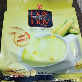 Sữa Bắp Day to Day Trần Quang 600g  Instant Corn Milk Powder 3 in 1