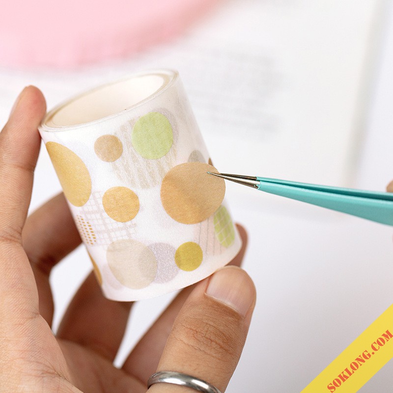 Nhíp gắp Sticker, linh kiện màu macaron, nhíp nhãn dán đa năng