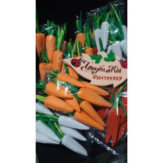 Củ cà rốt bằng xốp