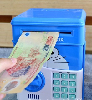 Két sắt mini cho bé yêu