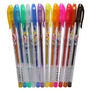 Vỉ bút nhũ 24 màu vỉ nhựa trong dẻo