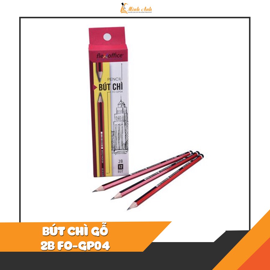 BÚT CHÌ GỖ 2B FO-GP04