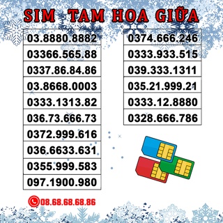 Sim Số Đẹp VIETTEL – Sim Tam Hoa Giữa, Siêu Độc Gói V120N – Hỗ Trợ Đăng Ký Chính Chủ