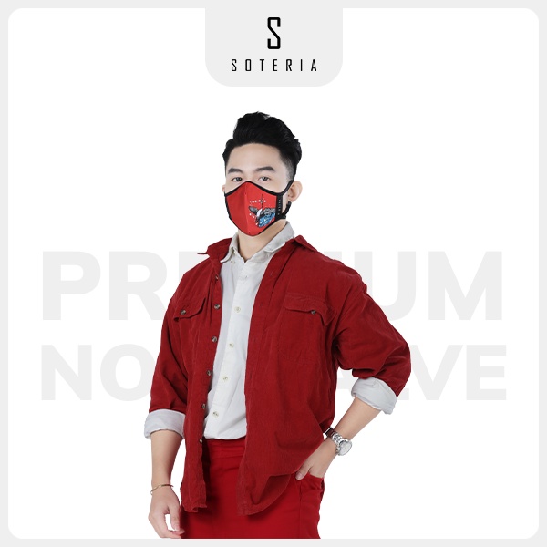 Khẩu trang thời trang SOTERIA Kuren ST028 - Bộ lọc N95 BFE PFE 99 lọc đến 99% bụi mịn 0.1 micro- Size S,M,L