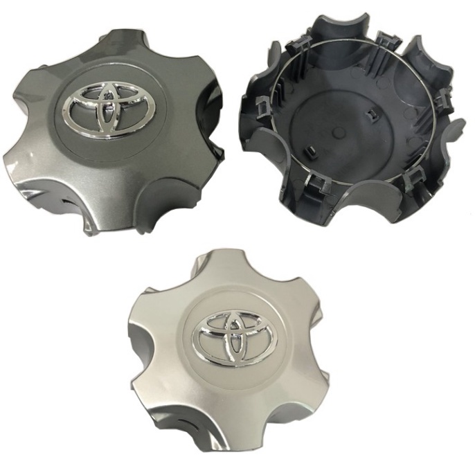 1 chiếc Logo chụp mâm, ốp lazang bánh xe ô tô Toyota Fortuner 2012- 2016 và Toyota Hilux 2011-2015 mã TY-139