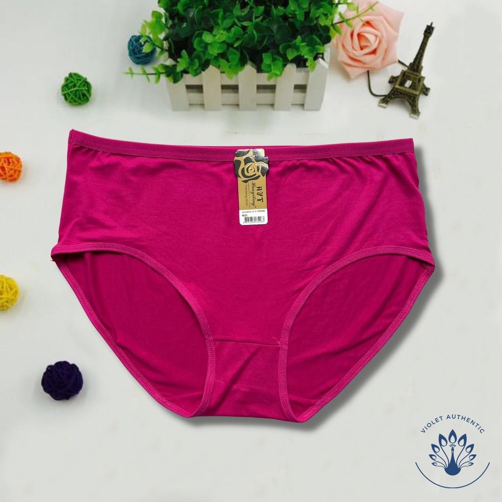 Quần lót nữ cạp cao bigsize 3XL 4XL cho người béo mập bà bầu bà già trung niên từ 60kg đến 90kg 3081