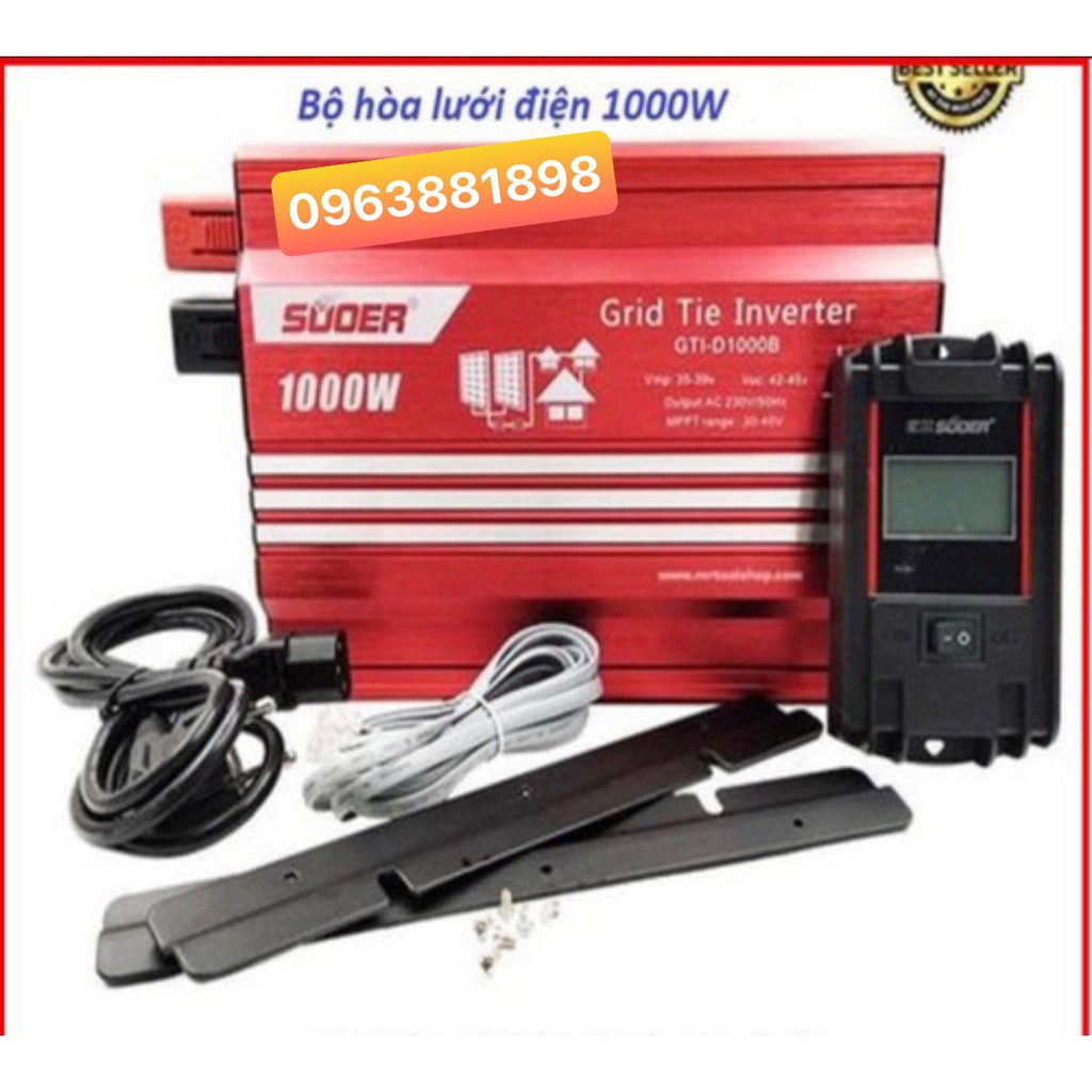 BỘ HÒA LƯỚI 1000W SUORE (có màn hinh hiển thi)