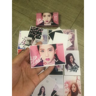lomo card black pink