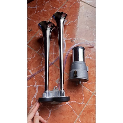 Còi điện sinh hơi  hơi ngân 2 loa âm thanh chuẩn chất