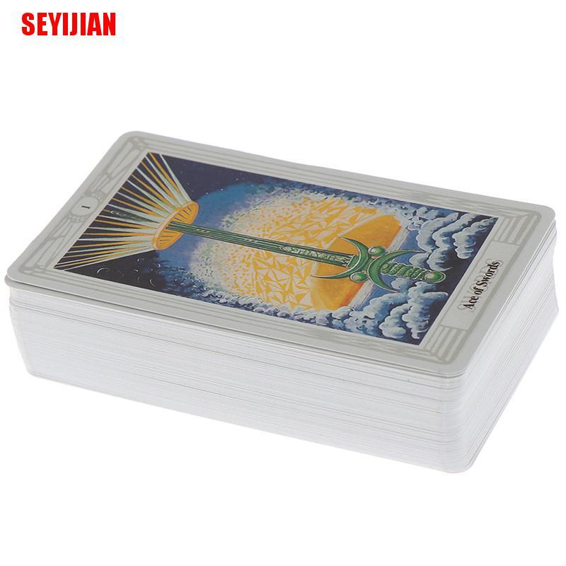Bộ Bài Tarot Bỏ Túi 78 Lá Ai Cập Crowley Thoth Độc Đáo
