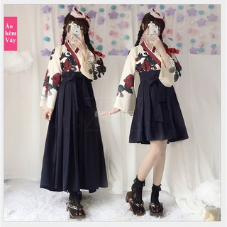 Set áo váy Hakama - Trà Hoa Chi Luyến
