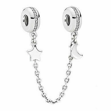 Dây Xích Mạ Bạc 925 Tự Làm Vòng Tay An Toàn