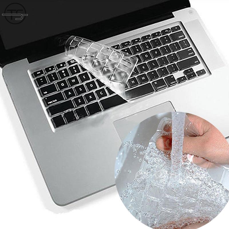 Tấm màng bằng nhựa TPU trong suốt bọc bảo vệ bàn phím Macbook Pro kích thước 28x11cm