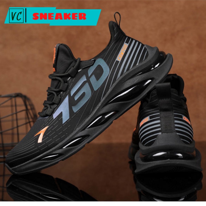 [FREESHIP] Giày Thể Thao Nam 730,Giày Sneaker Nam Phong Cách Hàn Quốc, Màu Đen + Xanh Kiểu Dáng Thể Thao | BigBuy360 - bigbuy360.vn