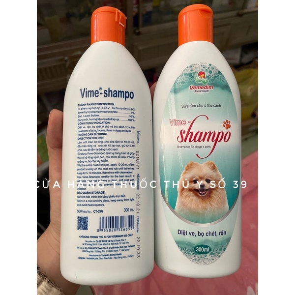 Sữa tắm Vime-Shampo 300ml