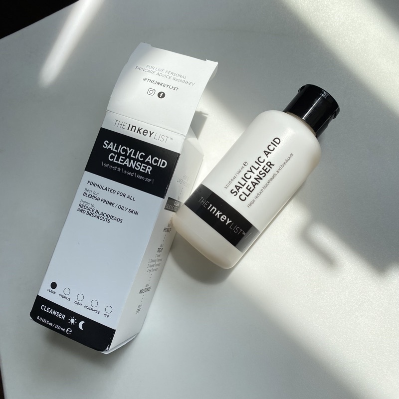 [US] Sữa rửa mặt The Inkey List Salicylic Acid Cleanser 150ml