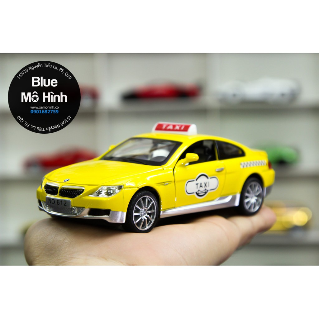 Blue mô hình | Xe mô hình taxi BMW M6 1:32