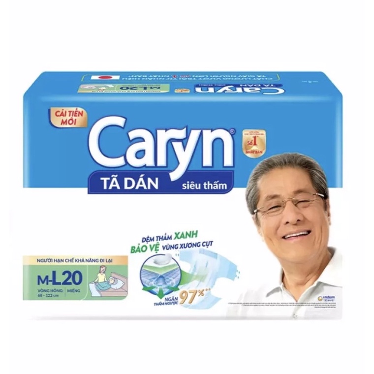 Tả Dán Siêu Thấm Caryn Cho Người Lớn Size ML20