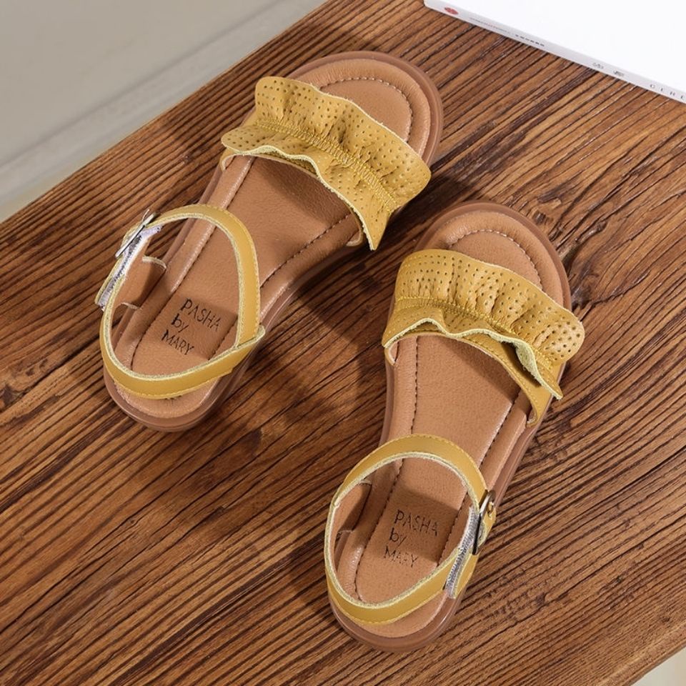 Giày Sandal Đế Mềm Phong Cách Thời Trang Mới 2022 Cho Bé Gái