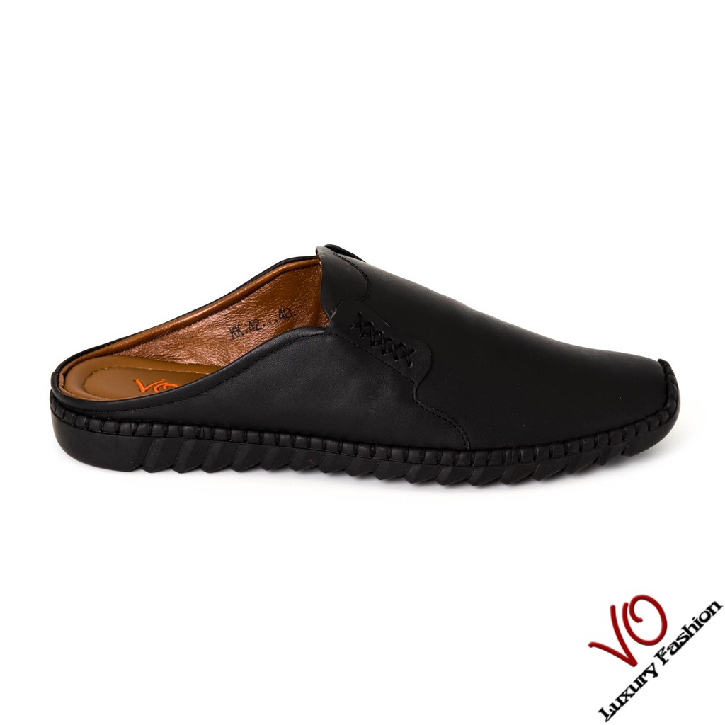 Dép bít đầu- dép sục da bò thật VO Shoes_KK42