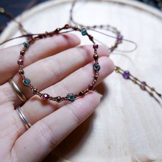 GIÁC BÉ-vòng tay handmade,hạt cườm,thủ công