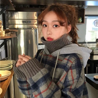 Hoodie cổ lọ