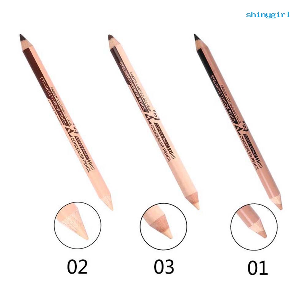 Bút kẻ mắt hai đầu chống thấm nước chuyên nghiệp dành cho nữ
 | BigBuy360 - bigbuy360.vn