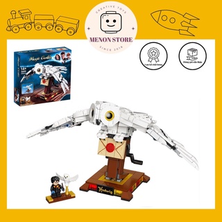 Đồ chơi lắp ráp 6031 13039 80008 70069 75979 mô hình Lắp ghép cú tuyết Hedwig Harry Potter - Xếp hình thông minh