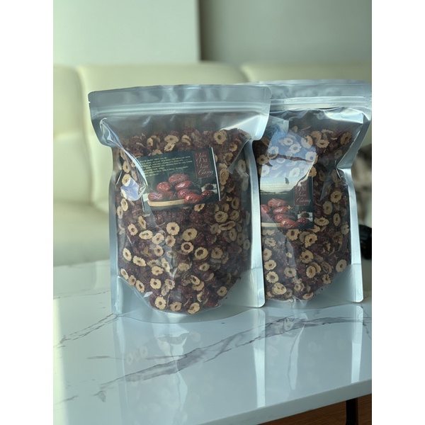 1kg táo đỏ thái lát khô