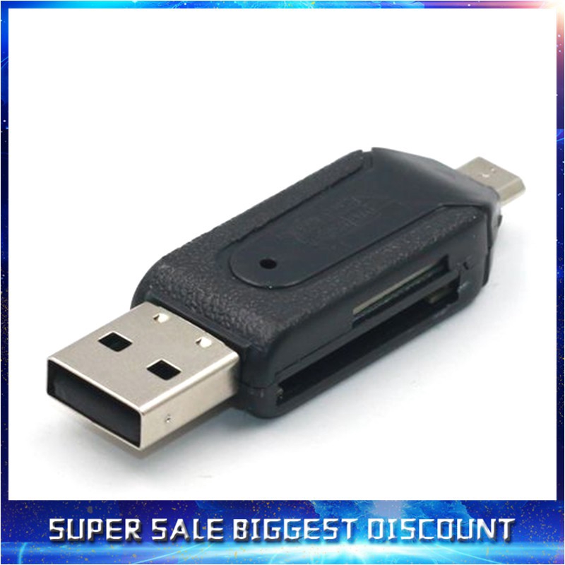 Đầu Đọc Thẻ Nhớ Micro Usb Otg Cho Điện Thoại