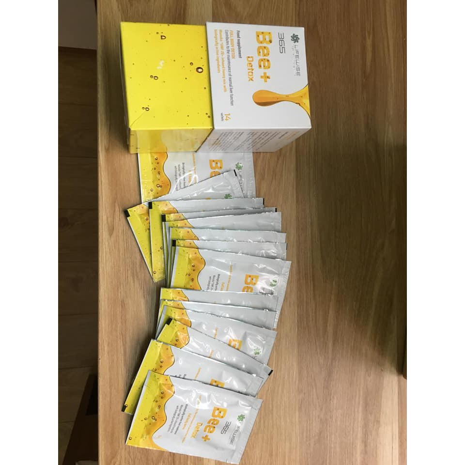 Thực Phẩm Lifewise #365 Bee+ Detox - Duy trì và làm sạch các chức năng cơ thể - Hộp 14 gói