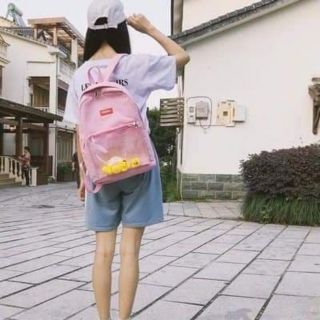 Balo phối túi trong suốt ( A4- hình thật)