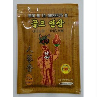 Cao dán hồng sâm
