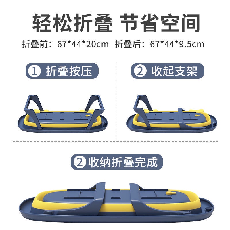 Pet bathtub folding cat and dog bathtub anti-running wash cat basin portable outdoor puppy bathtub