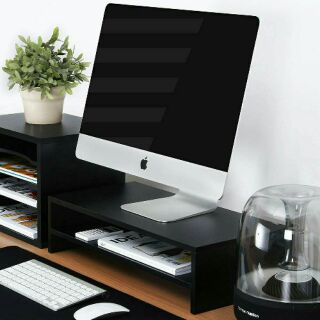 Bộ kệ máy tính kèm giá sách