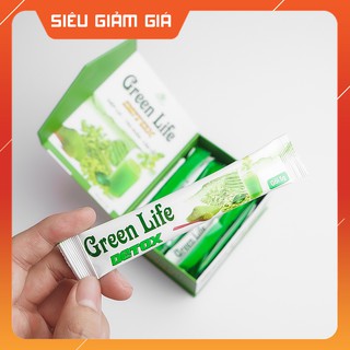 Bột Cần Tây Green Life Detox - Diệp lục - Tảo Xoắn - Cần Tây gói 5g