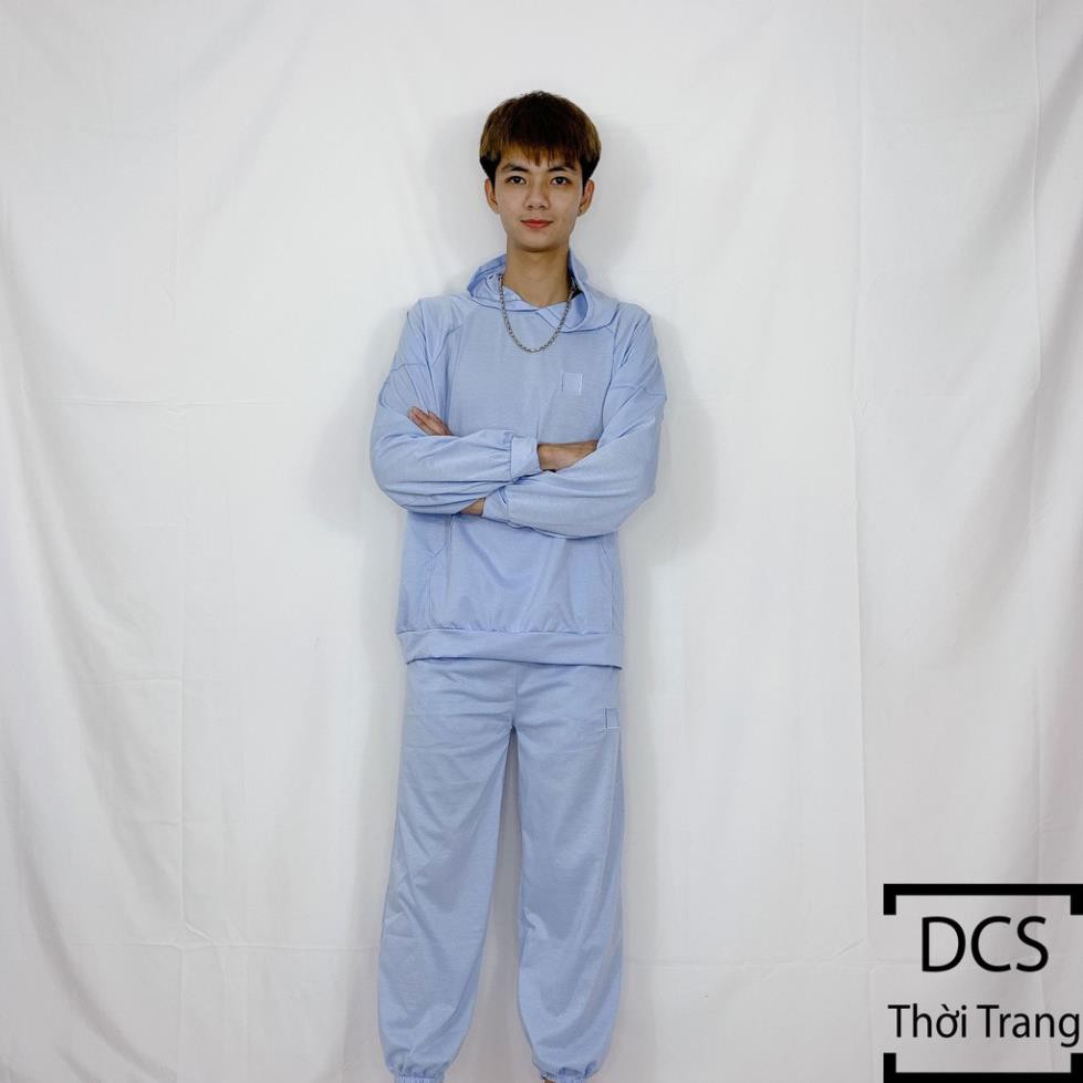 Bộ Da Cá Thêu Lô Go Áo Hoodie | BigBuy360 - bigbuy360.vn