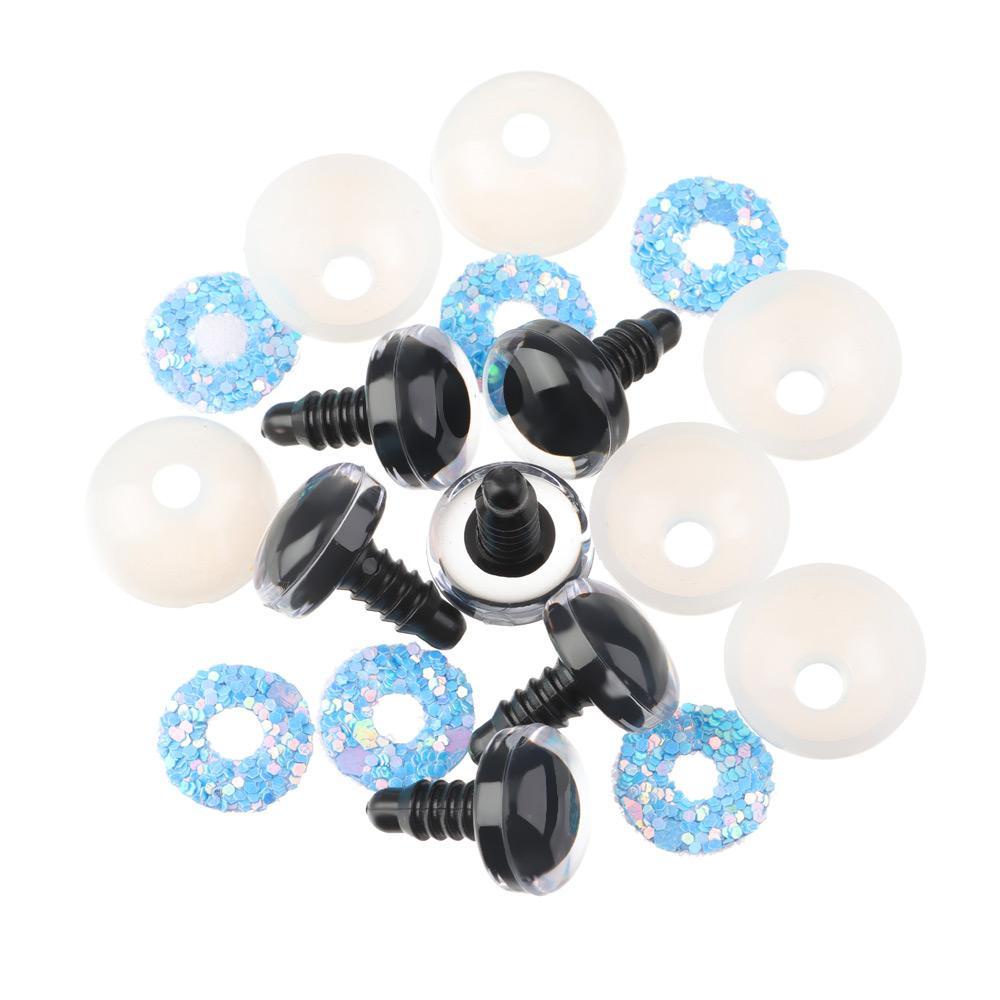 LAYOR1 Mắt 3D 14 / 16 / 18 / 20 / 25mm Với Vòng Đệm Cứng Cho Mắt Và Lông Mi
