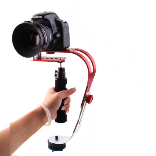 Tay cầm chống rung - Stabilizer Steadicam cho camera hành trình, hành động, điện thoại