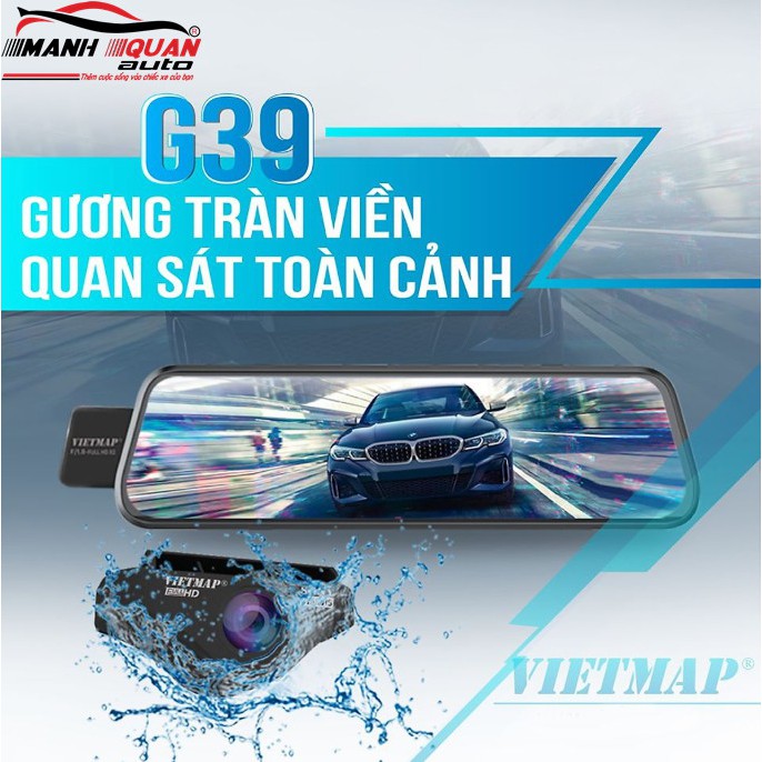 Camera Hành Trình Gương Vietmap G39