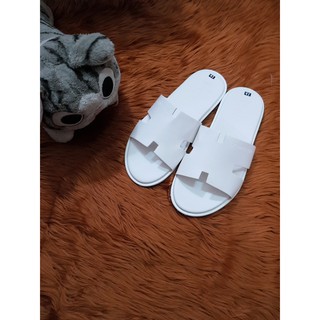 DÉP NAM CHỮ H TRẮNG