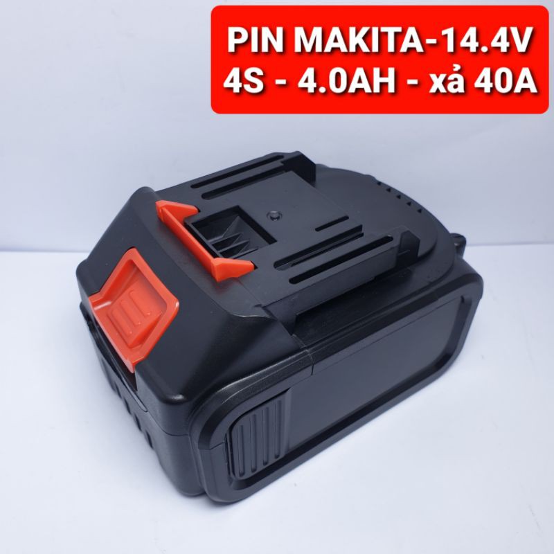 Achun.vn - KHỐI PIN MAKITA-14.4V - 4S - 4.0AH XẢ 40A DÙNG CHO MÁY KHOAN - BULONG - MÁY CẮT