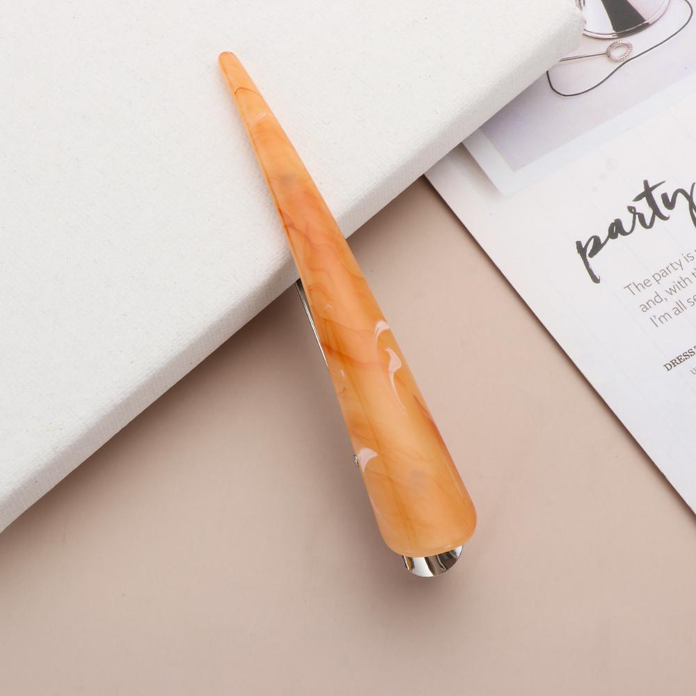 Kẹp Tóc Cá Sấu Bằng Acrylic Chống Trượt Cỡ Lớn 5.5 Inch