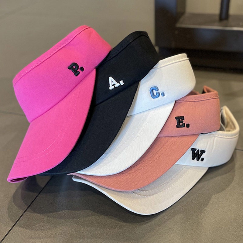 Mũ Lưỡi Trai Nửa Đầu Thêu Chữ Thời Trang Cho Nữ