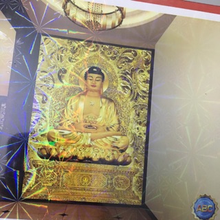 Tranh đính đá đức phật adi đà kt60x90cm