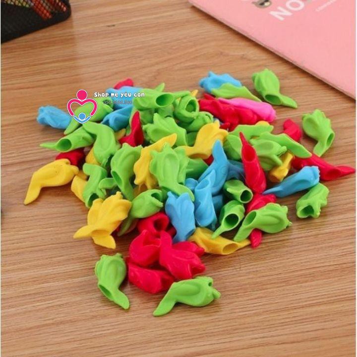 Đệm Cầm Bút Tập Viết Đúng Cách Đệm Cầm Bút Cao Su Hình Con Cá Cho Bé