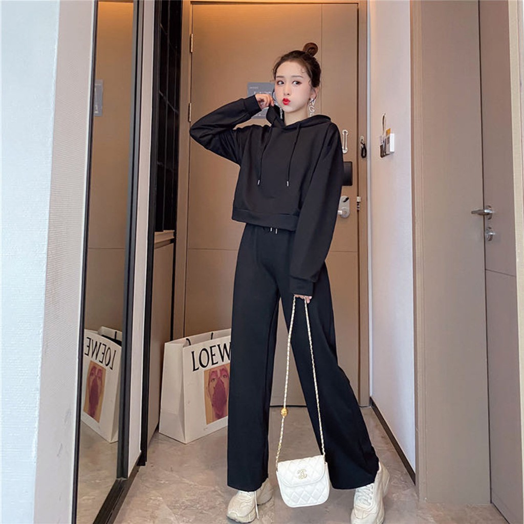 Quần ống rộng culottes lai tưa, quần vải suông nữ đẹp  thởi trang