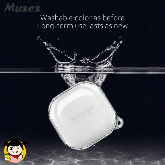 Vỏ Bảo Vệ Hộp Sạc Tai Nghe Samsung Galaxy Buds Live Bằng Pc Trong Suốt | BigBuy360 - bigbuy360.vn