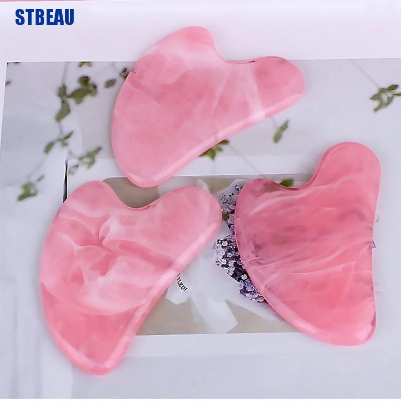 Dụng Cụ Mát Xa Mặt Bằng Nhựa Resin Tự Nhiên