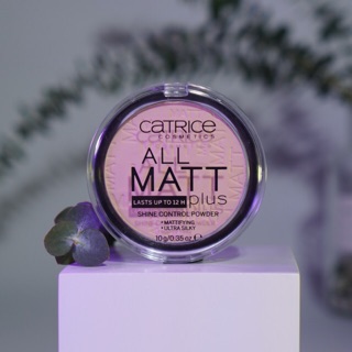 Phấn phủ lì kềm dầu All Matt Catrice